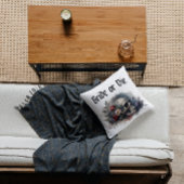 Coussin Sombre Fête de Mariage Gothique ou Mourir Enterrem