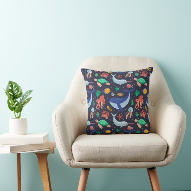 Coussin Sommeil océanique 16x16 (Chaise)