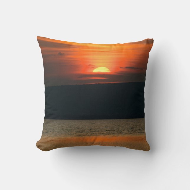 Coussin Sommeil Orange À Neusiedlersee (Recto)
