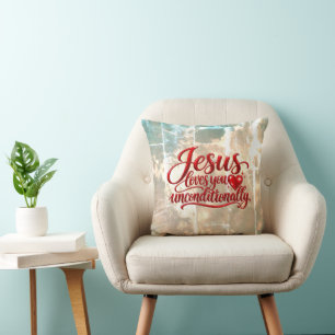 Coussin Son amour est inconditionnel
