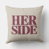 Coussin Son côté (Verso)