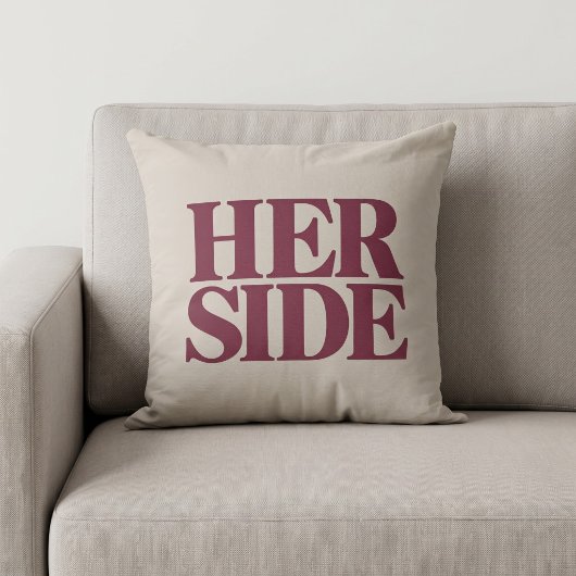 Coussin Son côté
