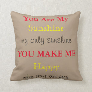 Coussin Sont personnalisés vous mes amants cités par