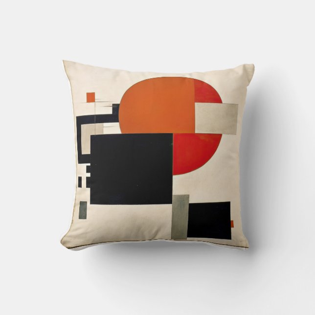 Coussin Sophistication Abstraite pour Votre Maison (Recto)