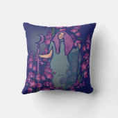 Coussin Sorcière Lune (Verso)