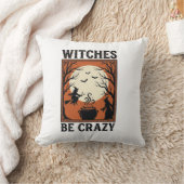 Coussin Sorses Sois Fou Conception De Chemise De Halloween (Couverture)