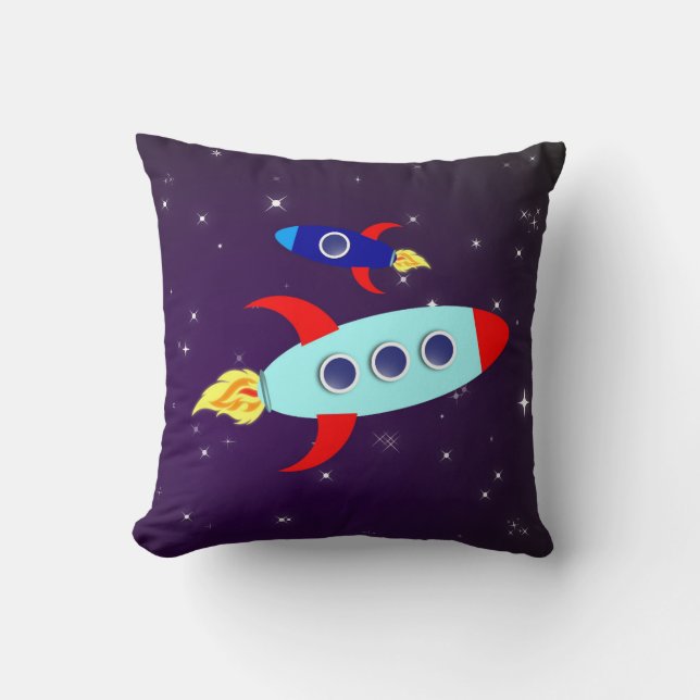 Coussin Sortez De Ce Monde !  Garçon (Recto)