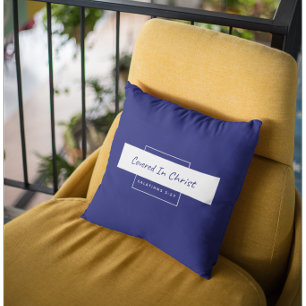 Coussin Sortez La Boîte Couverte Dans Le Christ Jetez L'Or