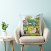 Coussin Sortir et lire l'impression (Chaise)