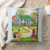 Coussin Sortir et lire l'impression (Couverture)