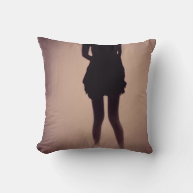 Coussin Souffle de l'ombre sous la brume (Recto)