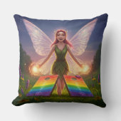 Coussin Souhaite Fête des mariées Fée Jeu d'oreiller (Recto)
