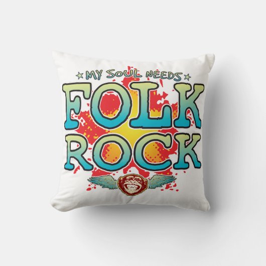 Coussin Soul Folk Rock (Recto)