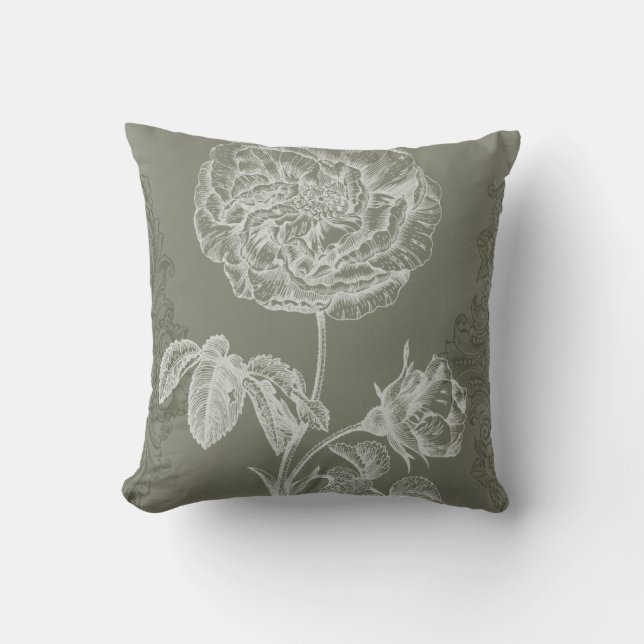 Coussin Soulagement floral I (Recto)