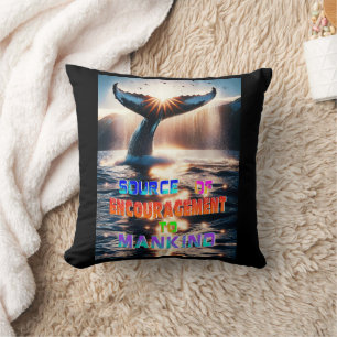 Coussin Source D'Encouragement À L'Humanité