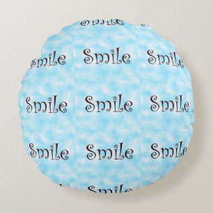 Coussin souriant