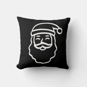 Coussin Sourire avec le Père Noël