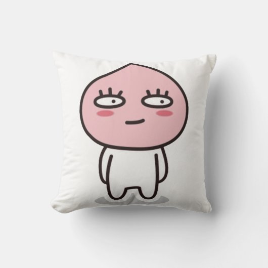 Coussin sourire d'apeach (Recto)
