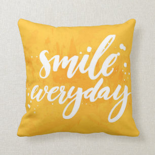 Coussin Sourire quotidien