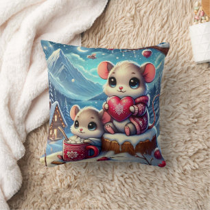 Coussin Souris adorable