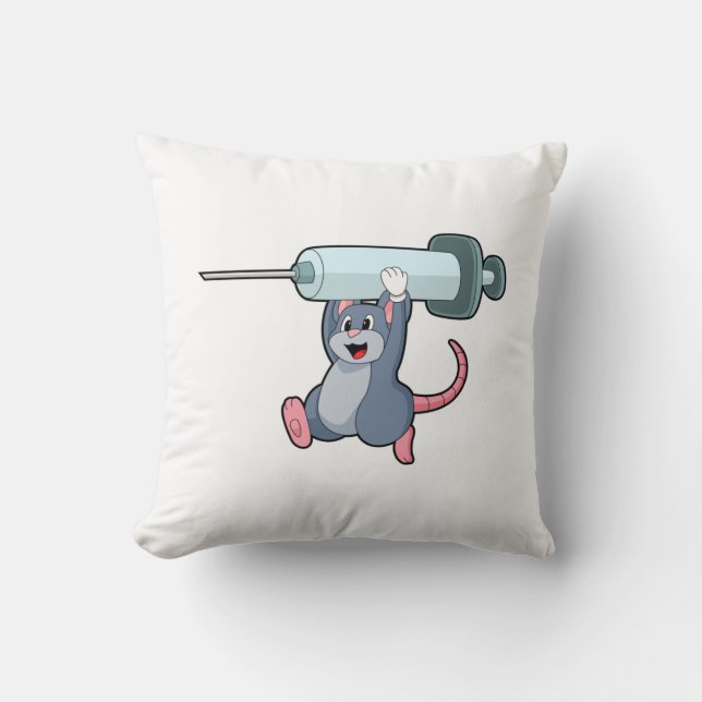 Coussin Souris comme infirmière avec Syringe.PNG (Recto)