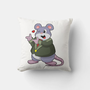 Coussin Souris comme marié avec costume