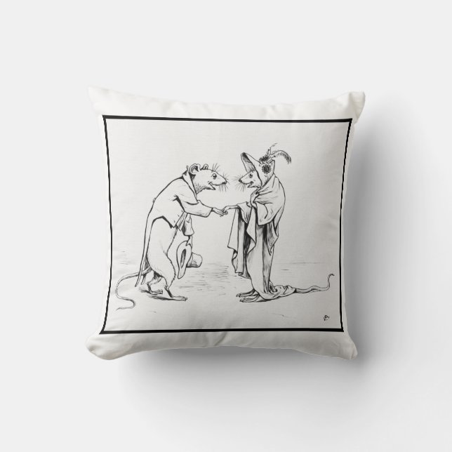 Coussin Souris de bonne nuit (Recto)