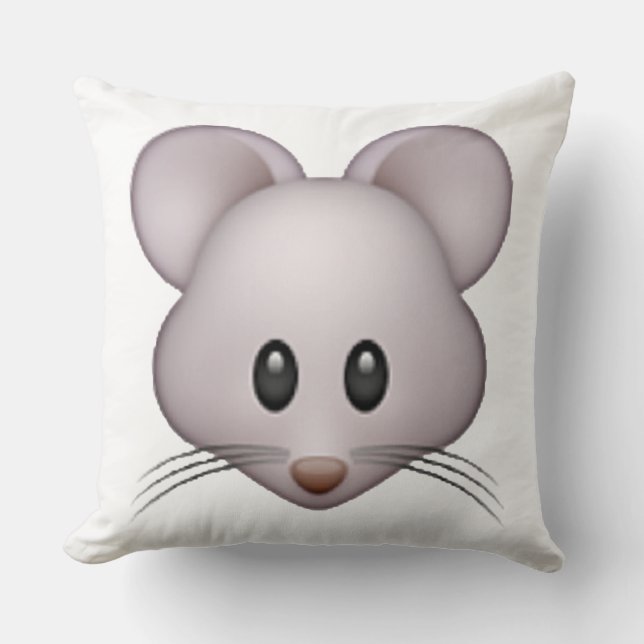 Coussin Souris - Emoji (Recto)