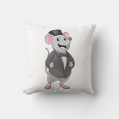 Coussin Souris en tant que chambre avec ruban (Recto)