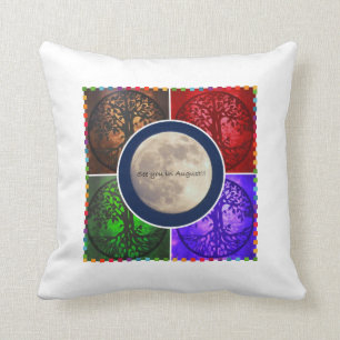 Coussin Sous des cieux d'août…