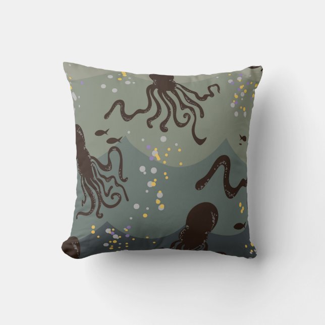Coussin Sous la mer (Recto)