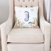 Coussin Sous la mer Nourriture Décor, Sea Horse