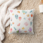 Coussin Sous le Motif marin (Couverture)