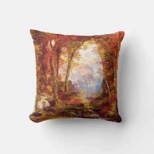 Coussin Sous les arbres par Thomas Moran
