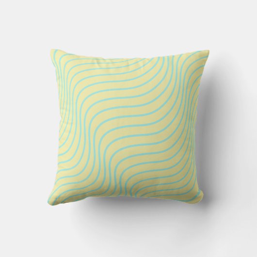 Coussin Sous les vagues Sea Creatures Lemon Cushion (Verso)