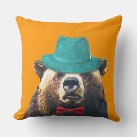 Coussin Soutenez la pièce animale d'enfant de crèche de (Recto)