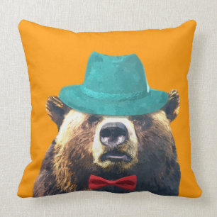 Coussin Soutenez la pièce animale d'enfant de crèche de