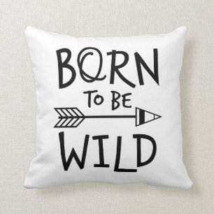 Coussin Soutenu pour être sauvage