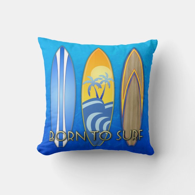 Coussin Soutenu pour surfer (Recto)