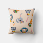 Coussin Soutien de retour à l'école Jeu d'oreiller (Verso)