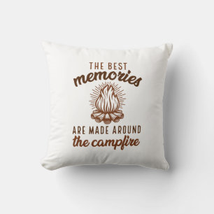 Coussin Souvenirs de feu de camp