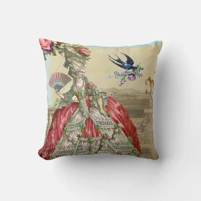 Coussin Souvenirs De Versailles (Recto)