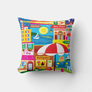 Coussin Souvenirs du bord de mer