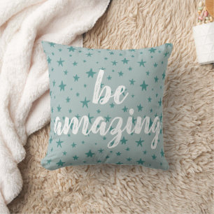 Coussin Soyez des étoiles bleues Extraordinaires