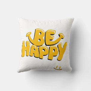Coussin Soyez heureux