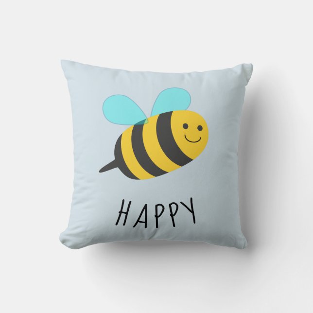 Coussin Soyez heureux (Recto)