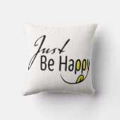 Coussin Soyez Juste Heureux (Verso)