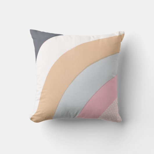 Coussin Soyez l'arc en ciel (Recto)