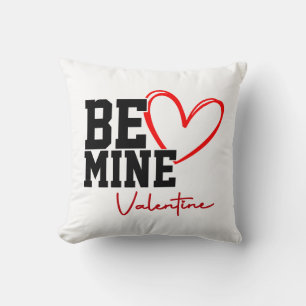 Coussin Soyez Mineur Valentine Coeur Design