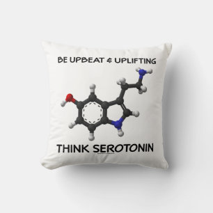 Coussin Soyez Optimiste Et Optimisant Penser La Molécule D